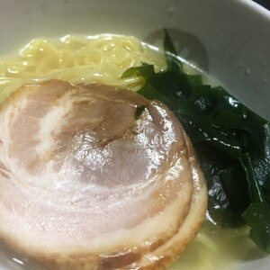 お店風にお家でラーメン